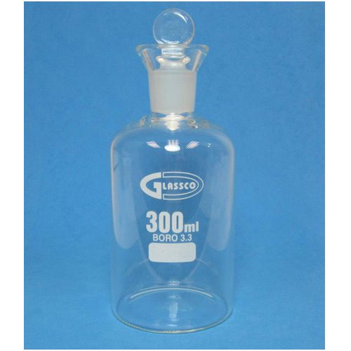 Glass BOD bottle 300ml Pyrex