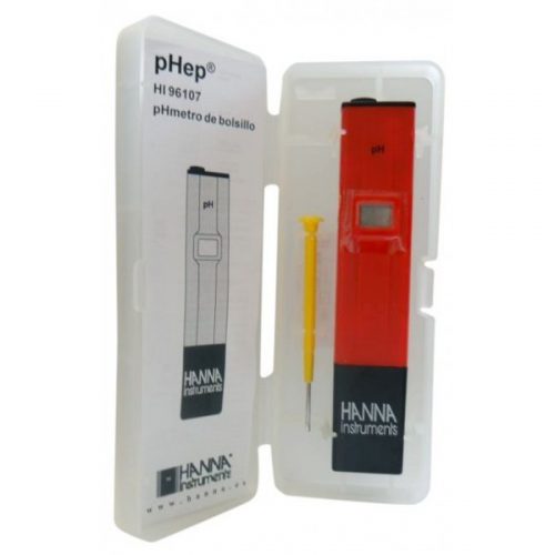 Hanna Pocket pH Meter Red Color Manual type calibration Product of China - Image 3