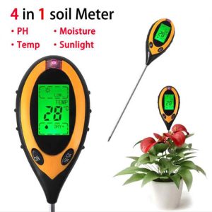 4 IN 1 Digital Soil PH Meter