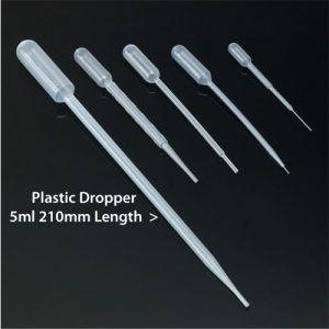 Plastic Dropper 5 ml 210mm Length