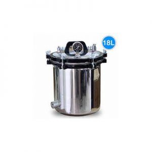 Portable Pressure Steam Sterilizer Autoclave 18L