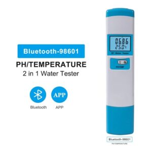 98601 Bluetooth Portable 2 in 1 pH Temp Water Quality Meter